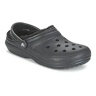 Crocs CLASSIC LINED CLOG women's Clogs (Shoes) in Black