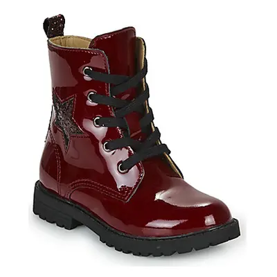 Citrouille et Compagnie PICOTI girls's Children's Mid Boots in Bordeaux