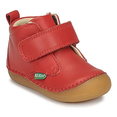 Kickers SABIO girls's Children's Mid Boots in Red