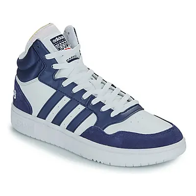 Adidas HOOPS 3.0 MID men's Shoes (High-top Trainers) in Marine