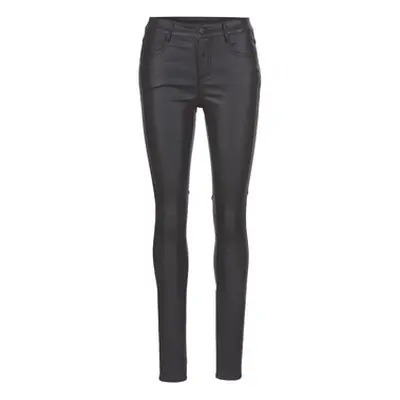 Vila VICOMMIT women's Skinny Jeans in Black