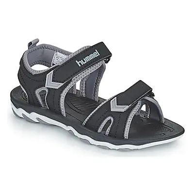 Hummel SANDAL SPORT JR boys's Children's Sandals in Black