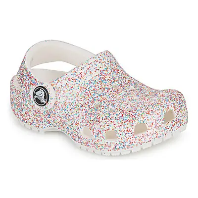 Crocs Classic Sprinkle Glitter ClogT girls's Children's Clogs (Shoes) in Multicolour