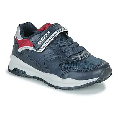 Geox J PAVEL A boys's Children's Shoes (Trainers) in Marine