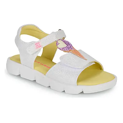 Agatha Ruiz de la Prada MINIS girls's Children's Sandals in White