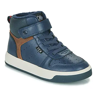 S.Oliver 45301-41-805 boys's Children's Shoes (High-top Trainers) in Marine