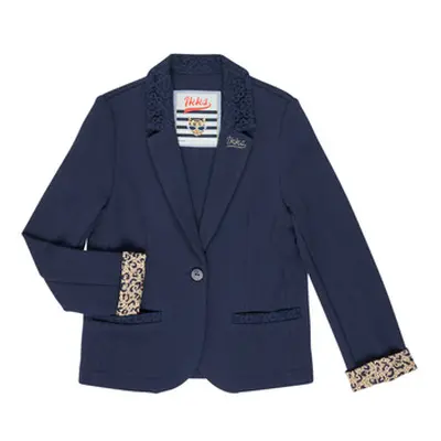 Ikks NIKO girls's Children's Jacket in Blue