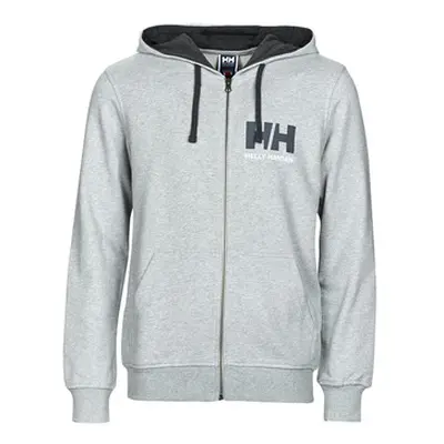 Helly Hansen HH LOGO FULL ZIP HOODIE men's Jacket in Grey