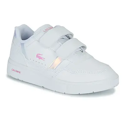 Lacoste T-CLIP girls's Children's Shoes (Trainers) in White