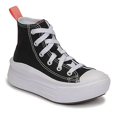 Converse CHUCK TAYLOR ALL STAR MOVE CANVAS HI girls's Children's Shoes (High-top Trainers) in Bl