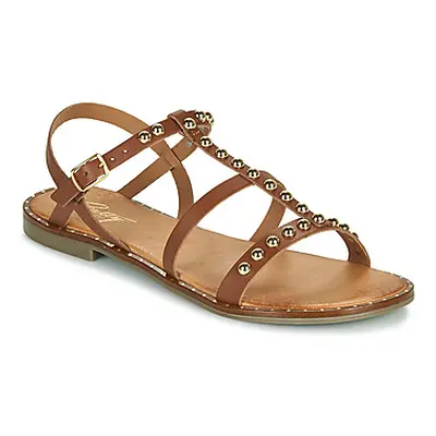 Betty London OVADE women's Sandals in Brown