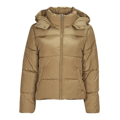 Only ONLCALLIE FITTED PUFFER JACKET CC OTW women's Jacket in Beige