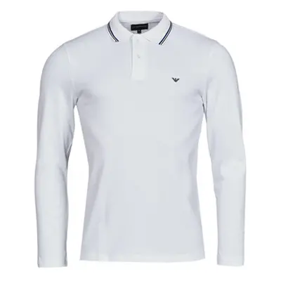 Emporio Armani 8N1FB5 men's Polo shirt in White