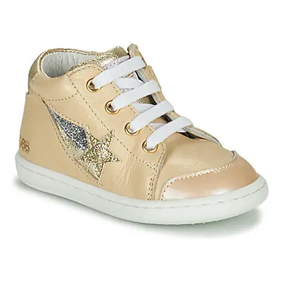 GBB ALENA girls's Children's Shoes (High-top Trainers) in Beige