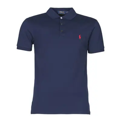 Polo Ralph Lauren POLO CINTRE SLIM FIT EN COTON STRETCH MESH LOGO PONY PLAYER men's Polo shirt i