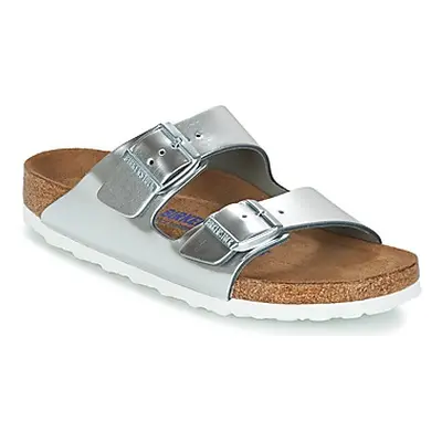 BIRKENSTOCK ARIZONA SFB women's Mules / Casual Shoes in Silver