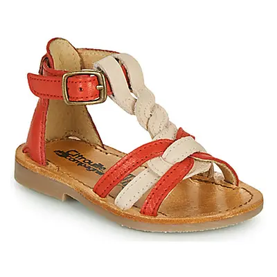 Citrouille et Compagnie GITANOLO girls's Children's Sandals in Pink