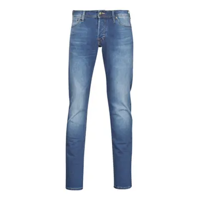 Jack & Jones JJIGLENN men's Skinny Jeans in Blue