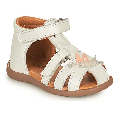 GBB HEVA girls's Children's Sandals in White