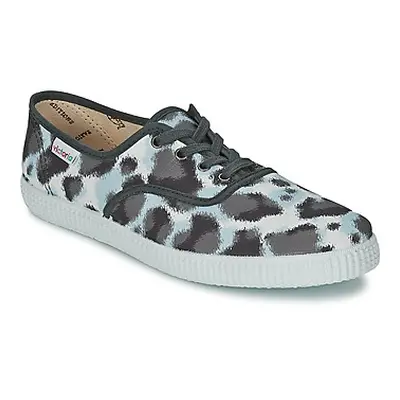 Victoria INGLESA ESTAMP HUELLA TIGRE women's Shoes (Trainers) in Grey