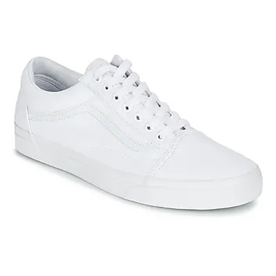 Vans OLD SKOOL women's Shoes (Trainers) in White