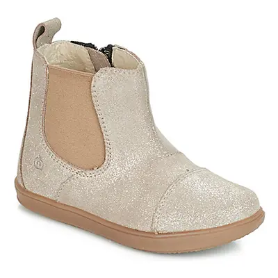 Citrouille et Compagnie FEPOL girls's Children's Mid Boots in Silver