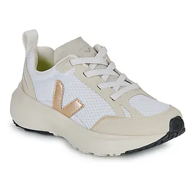 Veja SMALL CANARY LIGHT girls's Children's Shoes (Trainers) in White