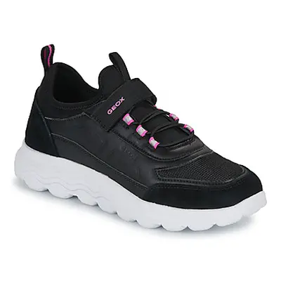 Geox J SPHERICA GIRL A girls's Children's Shoes (Trainers) in Black