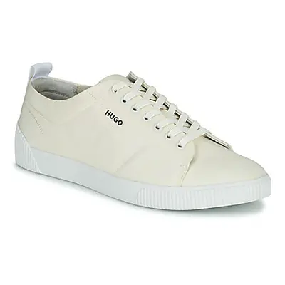 HUGO Zero_Tenn_nypu A men's Shoes (Trainers) in White