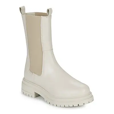 Betty London VERONIQUE women's Mid Boots in Beige