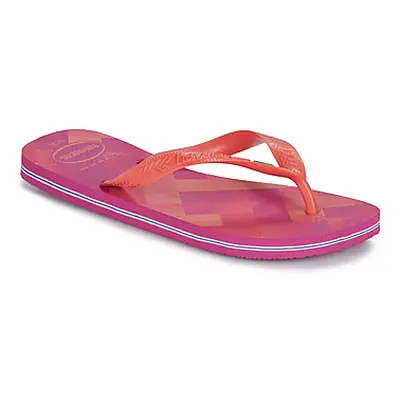 Havaianas BRASIL FRESH women's Flip flops / Sandals (Shoes) in Pink