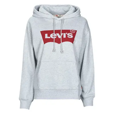 Levis GRAPHIC STANDARD HOODIE women's Sweatshirt in Grey