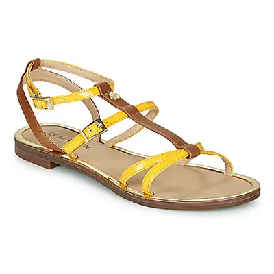 JB Martin 1GRIOTTES women's Sandals in Yellow