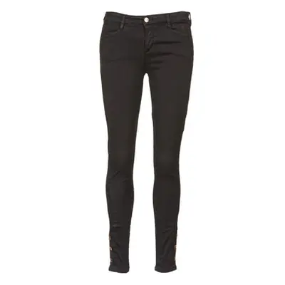 Acquaverde ALFIE women's Skinny Jeans in Black