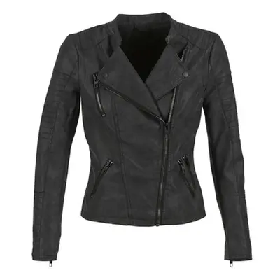 Only AVA women's Leather jacket in Black