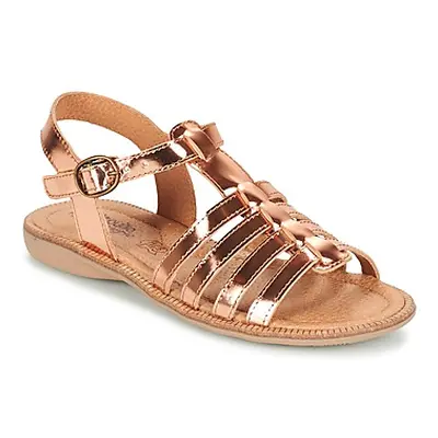 Citrouille et Compagnie GROUFLA girls's Children's Sandals in Gold