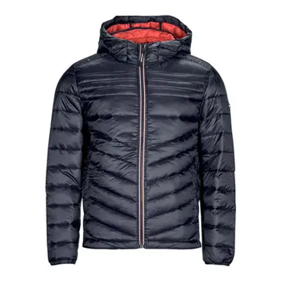 Jack & Jones JJEFLY PUFFER HOOD men's Jacket in Marine