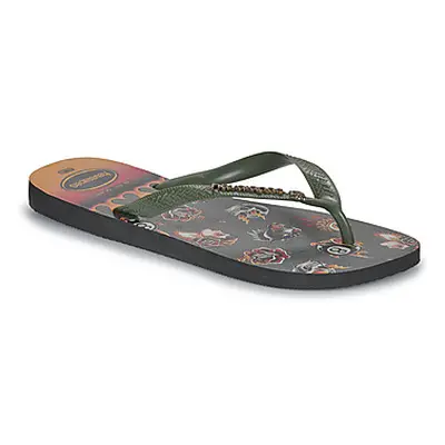 Havaianas TOP TRIBO men's Flip flops / Sandals (Shoes) in Green