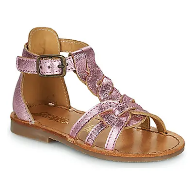 Citrouille et Compagnie GITANOLO girls's Children's Sandals in Pink