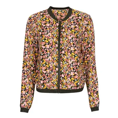 Only ONLMYKA FR L/S LUREX BOMBER women's Jacket in Multicolour