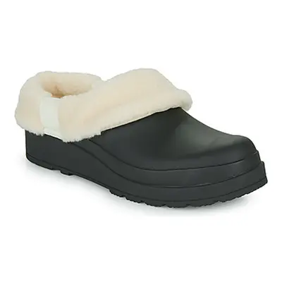 Hunter Play Sherpa women's Slippers in Black