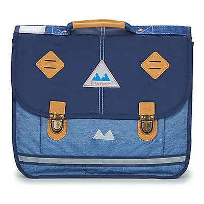 Poids Plume NEW LIGHT CARTABLE 38 CM boys's Briefcase in Blue