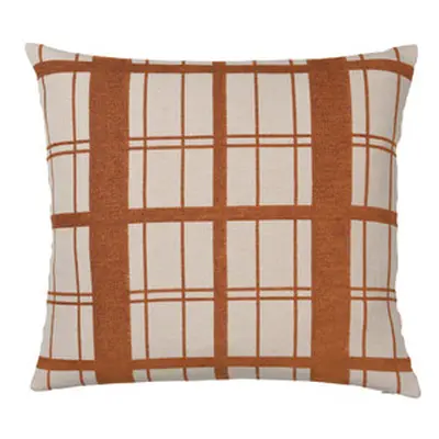 Broste Copenhagen CHEQUER 's Pillows covers in Brown