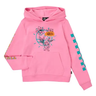 Vans VANS X CRAYOLA HOODIE girls's Children's Sweatshirt in Pink