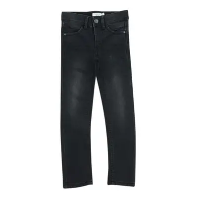 Name it NKMSILAS XSLIM JEANS boys's Children's Skinny Jeans in Black