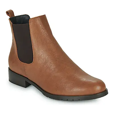 So Size OMANYA women's Mid Boots in Brown