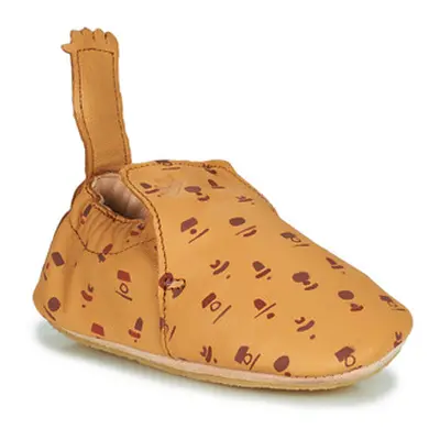 Easy Peasy BLUBLU boys's Children's Slippers in Brown