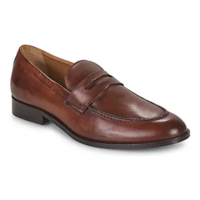 Pellet ANTON men's Loafers / Casual Shoes in Brown