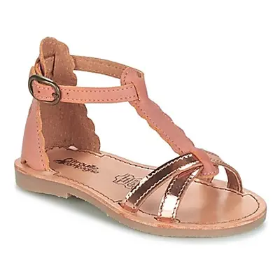 Citrouille et Compagnie GUBUDU girls's Children's Sandals in Pink