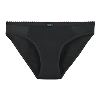 DIM DIM PROTECT CULOTTE MENSTRUELLE women's Knickers/panties in Black